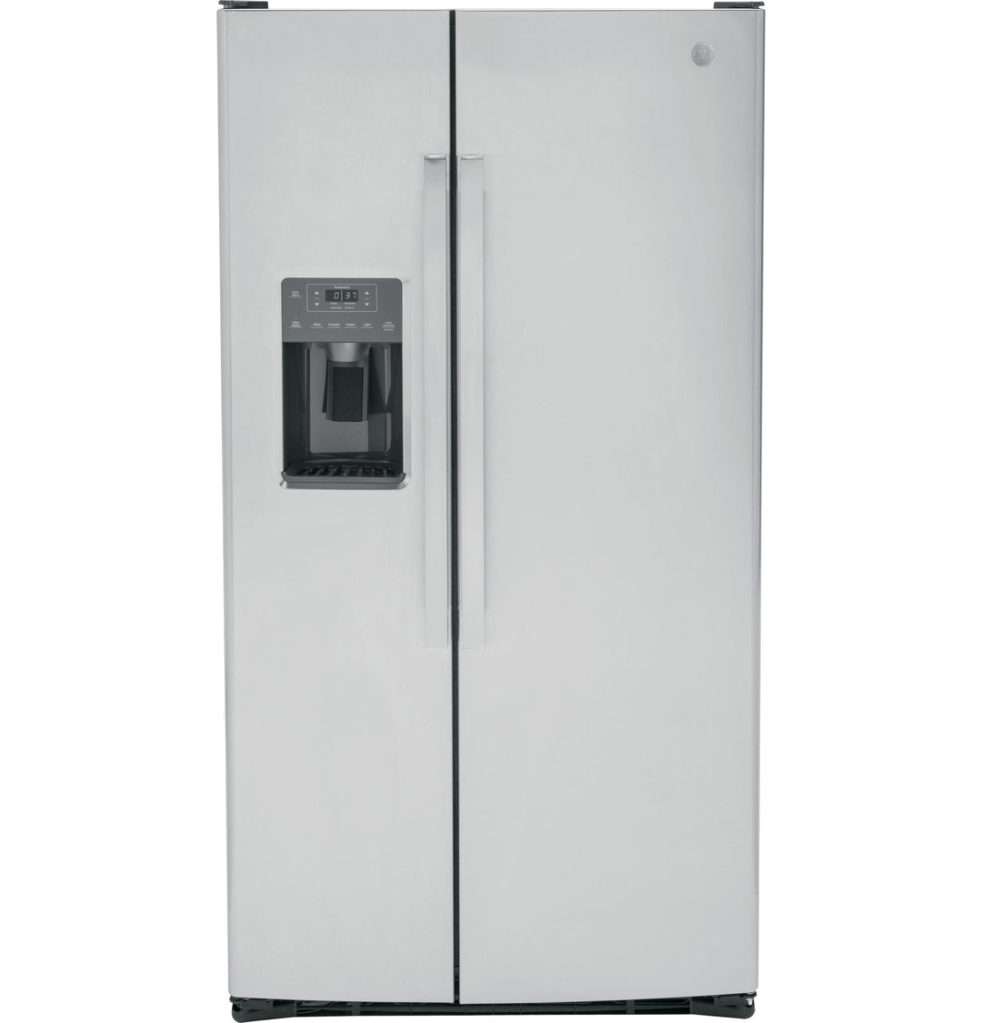 GE® 25.3 Cu. Pie. Refrigerador de dos puertas verticales