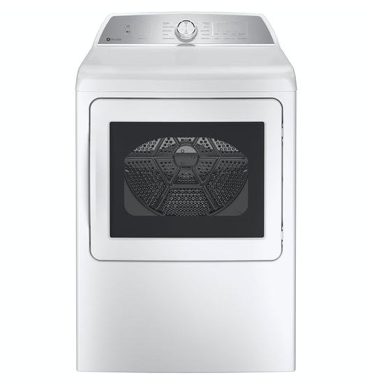 GE PROFILE™ 7.4 Cu. Ft. Capacity Aluminized Alloy Drum Electric Dryer With Sanitize Cycle And Sensor Dry Auction