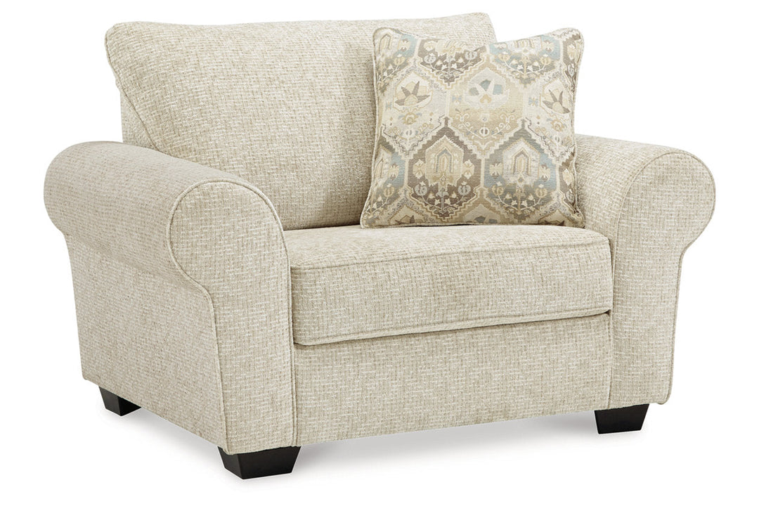 Haisley Ivory Chair and a Half - Sofas