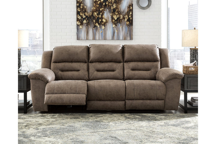  Stoneland Reclining Sofa - Living room