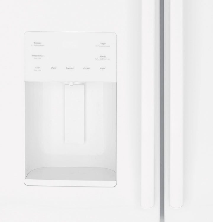 GE® ENERGY STAR® 25.7 Cu. Pie. Refrigerador de puertas francesas