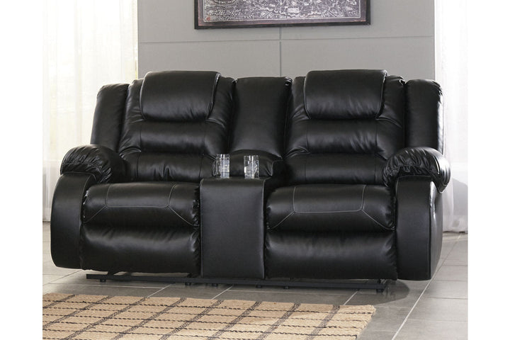  Vacherie Loveseat with Console - Loveseat Recliners