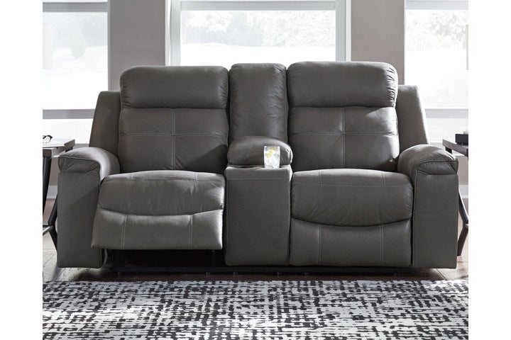  Jesolo Motion Reclining Sofa and Loveseat Set - Living room
