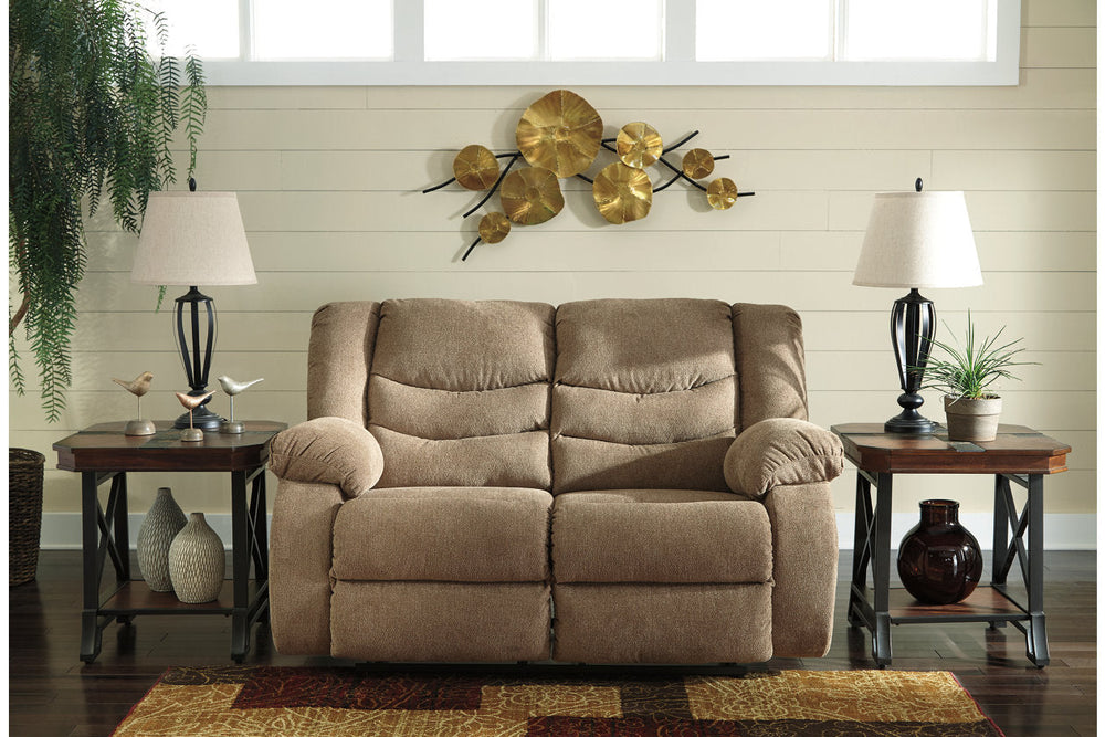  Tulen Motion Reclining Sofa and Loveseat Set - Living room