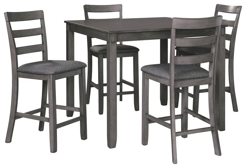  Bridson Counter Height Dining Table and 4 Bar Stools Set - Casual Dining