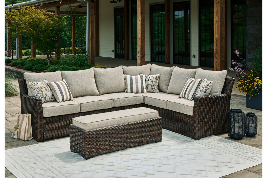  Brook Ranch Bench - Outdoor Sectionals