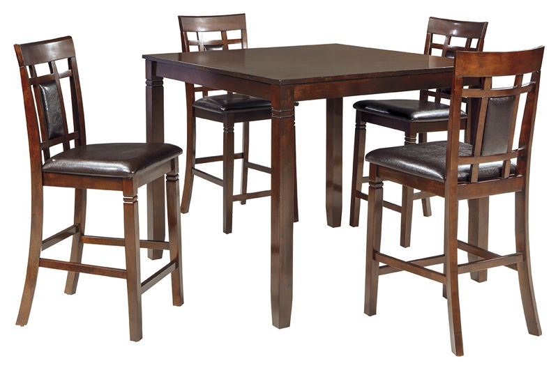  Bennox Counter Table Dining Room Set (Set of 5) - Casual Tables