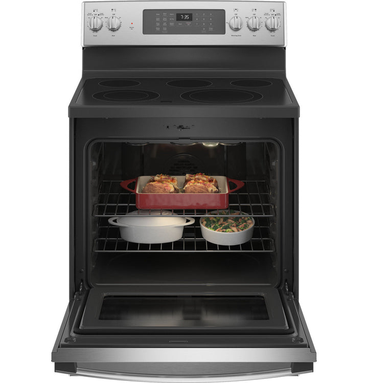 GE® 30" Free-Standing Electric Convection Range with No Preheat Air Fry Auction