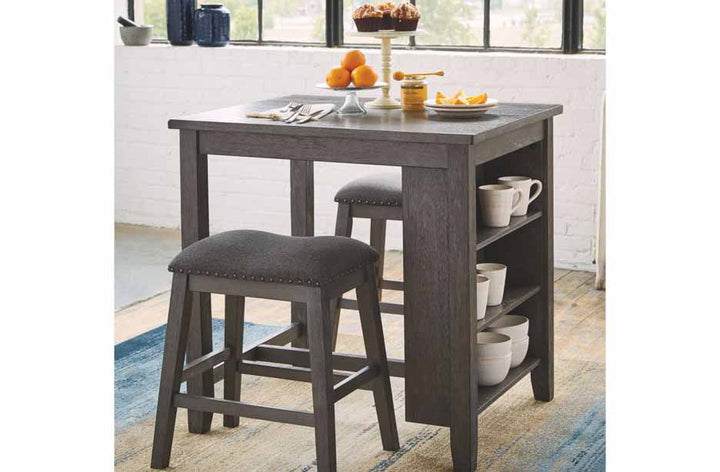  Caitbrook - Counter Table Set (3 Count) - Casual Seating