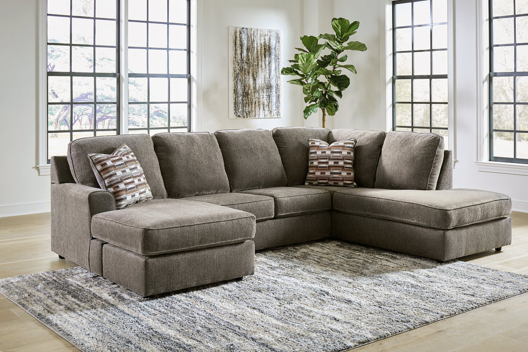 Ashley Furniture OPhannon Sectionals - Living room