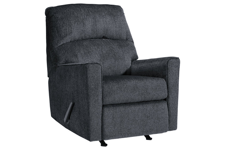   Signature Design by Ashley® -Altari Living Room - Manual Reclining Chair - Slate - 