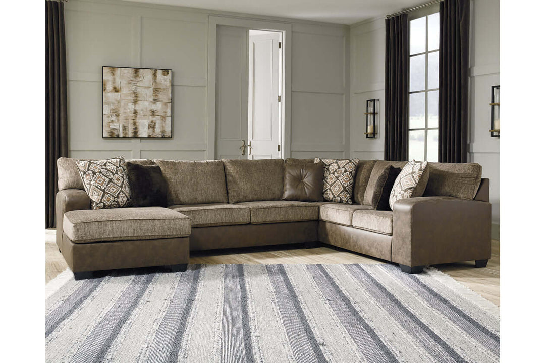 Ashley Furniture Abalone Sectionals - Living room