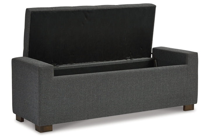 Ashley Furniture Cortwell Storage Bench - Stationary Upholstery Accents