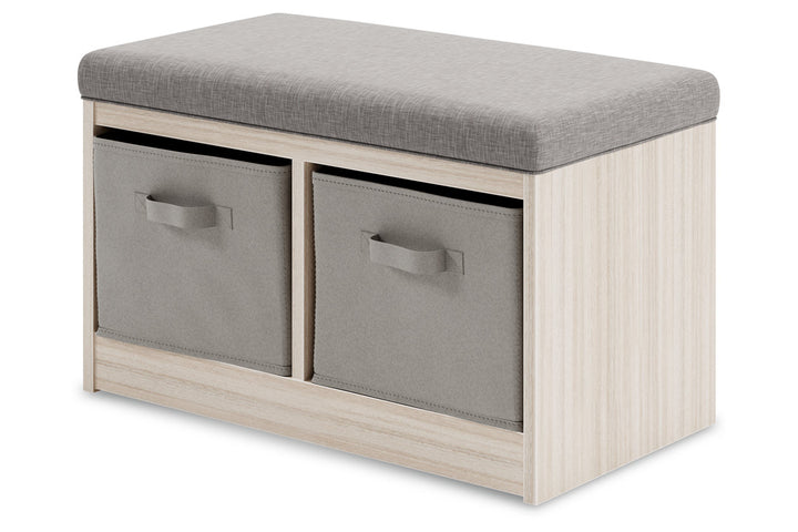 Ashley Furniture Blariden Storage Bench - Decorative Oversize Accents