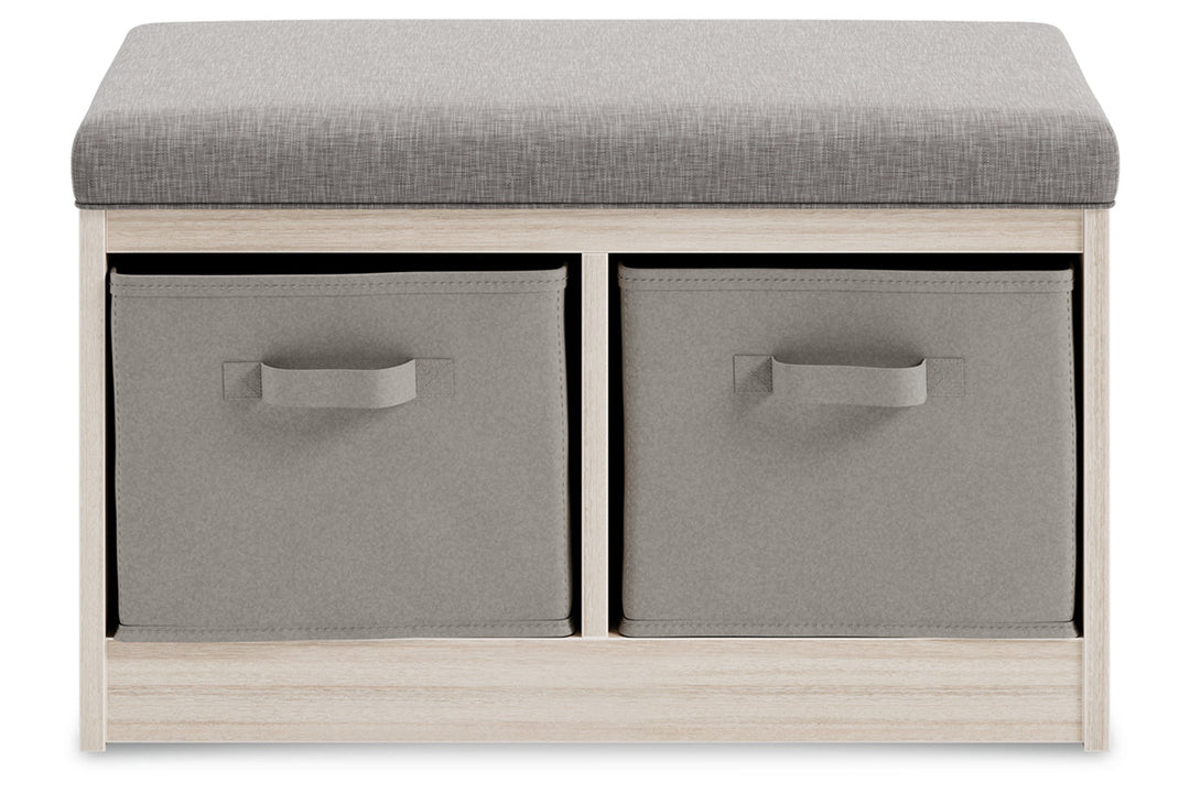 Ashley Furniture Blariden Storage Bench - Decorative Oversize Accents