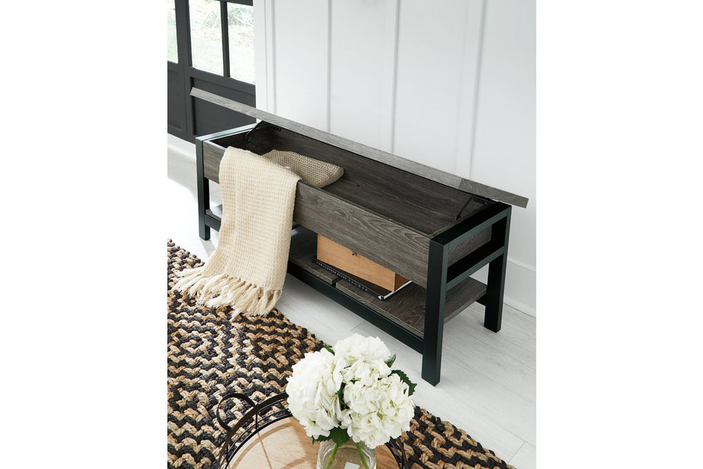  Rhyson Storage Bench - Stationary Upholstery Accents