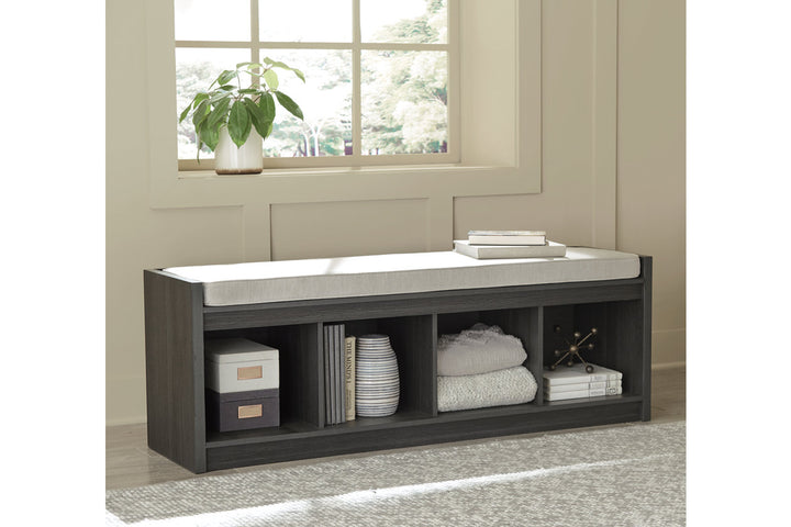 Ashley Furniture Yarlow Storage Bench - Stationary Upholstery Accents