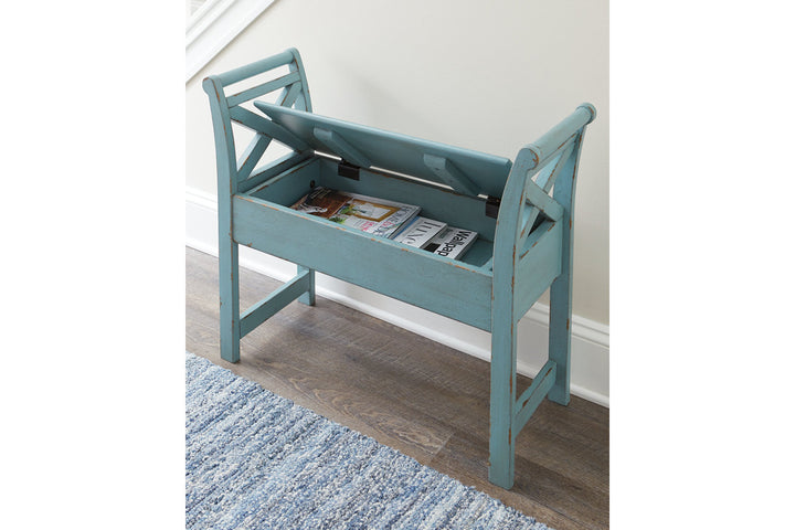  Heron Ridge Bench - Stationary Accent Occasionals