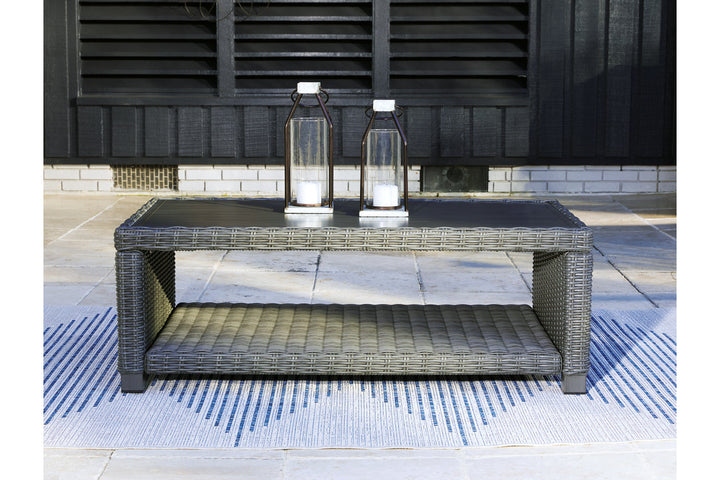 Ashley Furniture Elite Park Cocktail Table - Outdoor Occasional