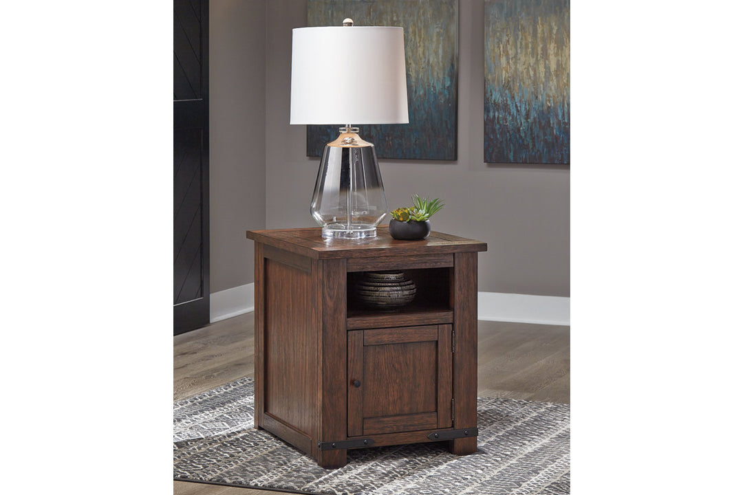 Ashley Furniture Budmore End Table - Stationary Occasionals