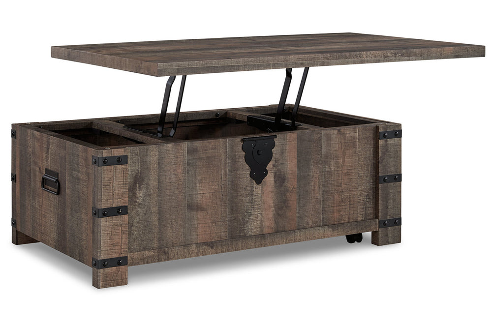 Ashley Furniture Hollum Cocktail Table - Motion Occasionals