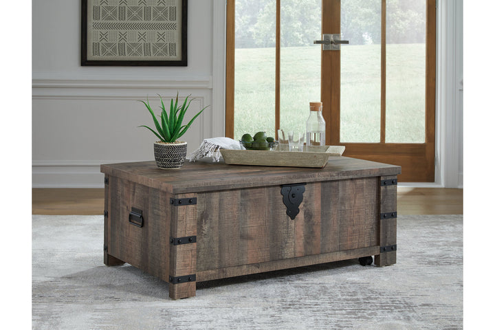 Ashley Furniture Hollum Cocktail Table - Motion Occasionals