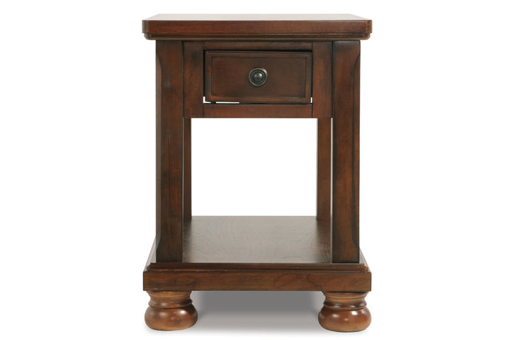 Ashley Furniture Porter End Table - Stationary Occasionals