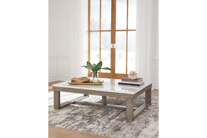 Ashley Furniture Loyaska Cocktail Table - Stationary Occasionals