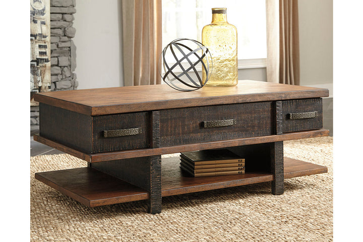 Ashley Furniture Stanah Cocktail Table - Motion Occasionals